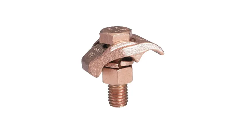 CONECTOR MECANICO CU TIPO GBM P/CABLE 2/0AWG-250MCM A BARRA 1/4" PERNO 1/2" UL