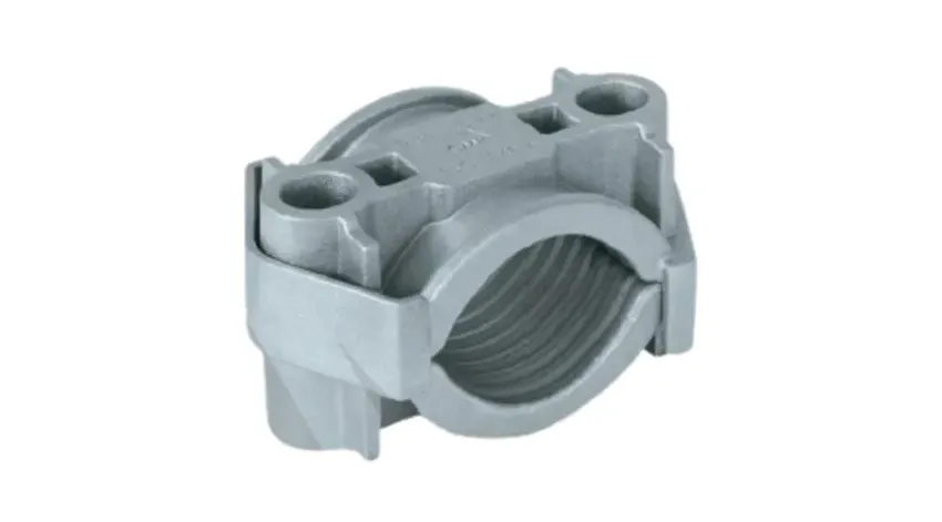 ABRAZADERA CABLE CLEAT ZENIT 2BCAL AL. Ø58-70mm IEC 61914
