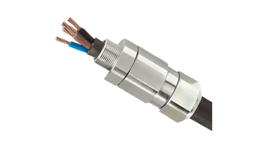 CONECTOR P/CABLE ARM. SWA 1/2" LT. NIQ. CL.1 DIV.2