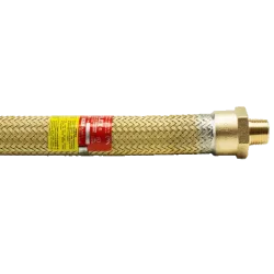 ACOPLE FLEXIBLE M-M 1-1/2"X18", ACERO INOX AISI/LATON, CL1 DIV1&2, UL