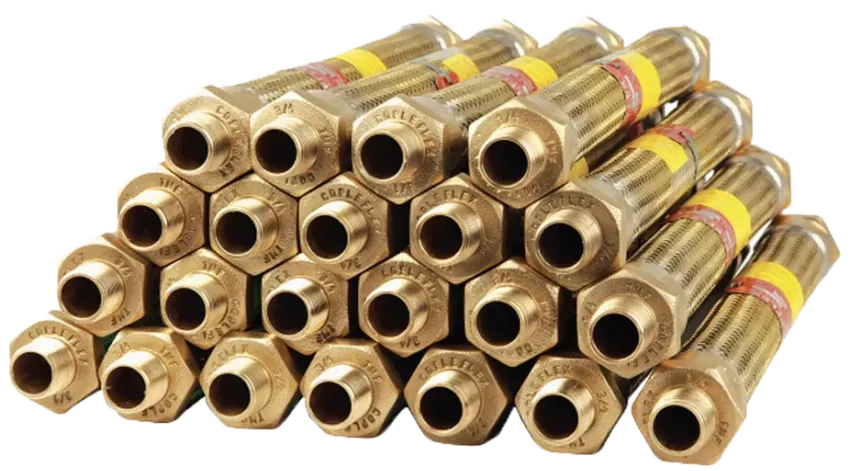 ACOPLE FLEXIBLE M-M 3/4"X30", ACERO INOX AISI/LATON, CL1 DIV1&2, UL