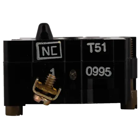 BLOQUE DE CONTACTO P/PULSADOR 1NC, 600V, CSA/UL