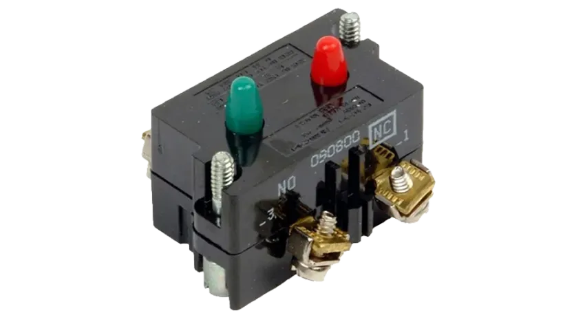 BLOQUE DE CONTACTO P/PULSADOR 1NO+1NC, 600V, CSA/UL