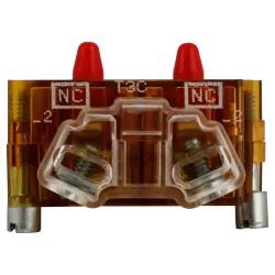BLOQUE DE CONTACTO P/PULSADOR 2NC, 600V, CSA/UL