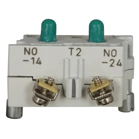 BLOQUE DE CONTACTO P/PULSADOR 2NO, 600V, CSA/UL