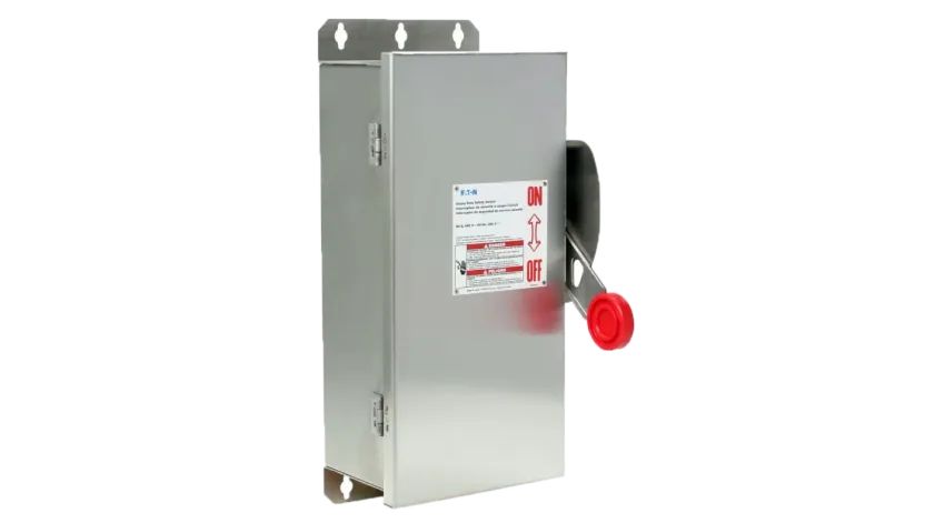 DISCONNECT SWITCH DH C/FUSIBLE ACERO 3X60+T 600V SS316, NEMA 4X, UL