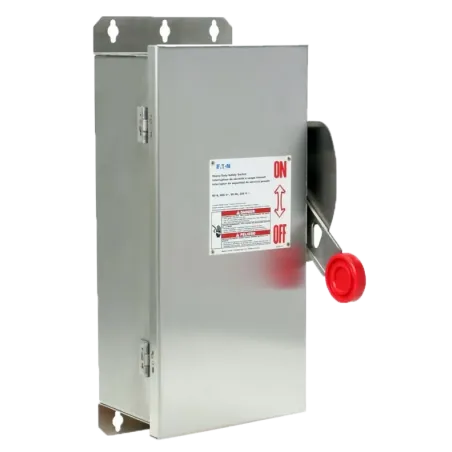 DISCONNECT SWITCH DH C/FUSIBLE ACERO 3X60+T 600V SS316, NEMA 4X, UL