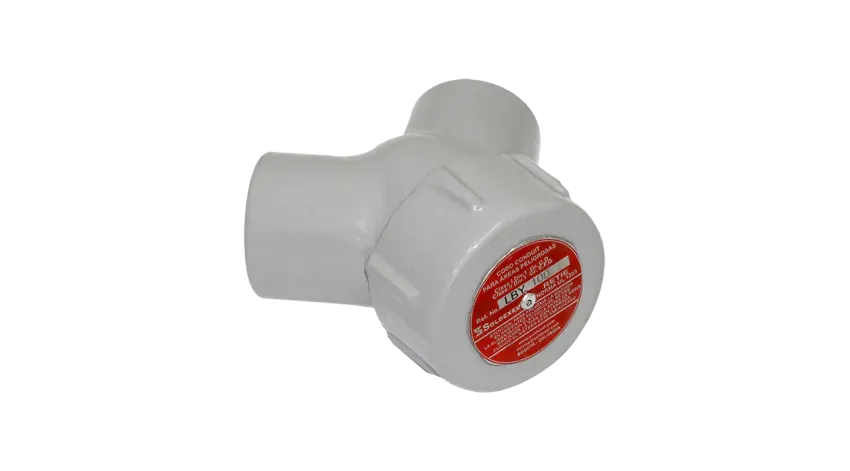 CODO ANTIEXPLOSIVO C/TAPA DE INSPECCION H-H AL. Ø1"X90° CL1 DIV1&2, UL
