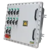 CAJA DE DISTRIBUCIÓN AL. 250X250X150mm NEMA 7, CL1 DIV1&2, UL