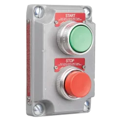 TAPA START/STOP P/ESTACION CTRL SERIE XCS AL 1NO/1NC, NEMA 7, CL1 DIV1&2, UL