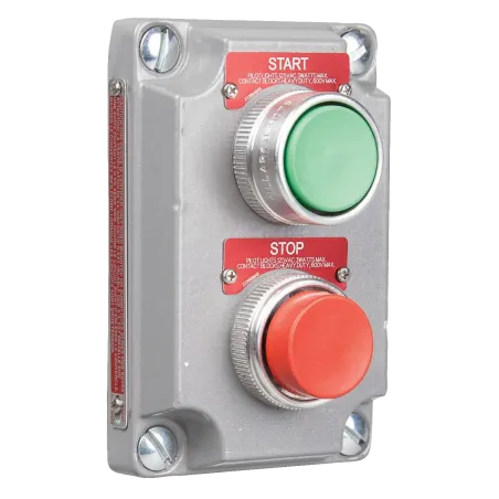 TAPA START/STOP P/ESTACION CTRL SERIE XCS AL 1NO/1NC, NEMA 7, CL1 DIV1&2, UL