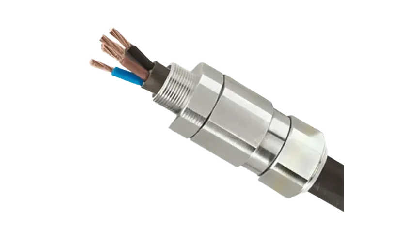 CONECTOR P/CABLE ARM. SWA 1-1/4" LT. NIQ. CL.1 DIV.2