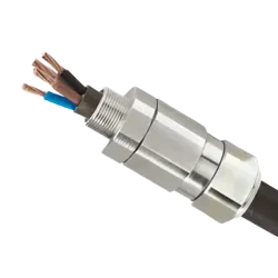CONECTOR P/CABLE ARM. SWA 1/2" LT. NIQ. CL.1 DIV.2