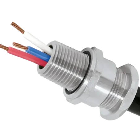 CONECTOR P/CABLE NO ARM. 2" R: 1.220"-1.504" AL.