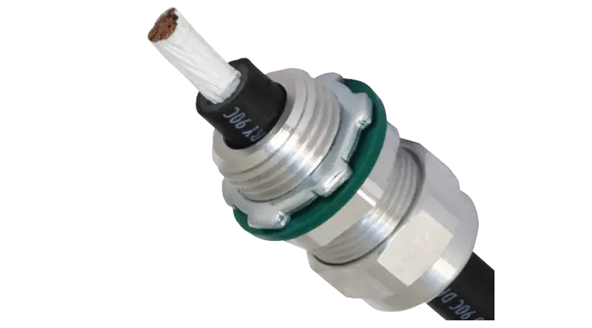PRENSAESTOPA DE ALUMINIO DE 3/4" RANGO 0.30"-0.54" IP68/NEMA 4X, CSA/UL