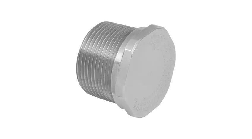 TAPON CABEZA HEXAGONAL 3/4" LT. NIQ. C/O-RING, Ex-d/Ex-e