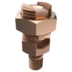CONECTOR TIERRA CABLE A PLANO 2AWG-2/0AWG PERNO 1/2" UL