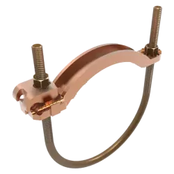 CONECTOR TIERRA P/CABLE 4AWG-4/0AWG A TUBO 6" PERN 3/8" UL