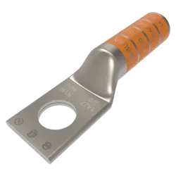 TERMINAL DE COMPRESION BARRIL LARGO CU/ES #3/0AWG Ø1/2" 35kV, UL