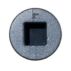 TAPON CABEZA HUECA ACERO 1-1/2"