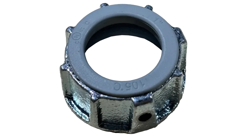 TUERCA BUSHING DE HIERRO C/AISL. 2-1/2" HDG+RECUBIERTA DE ZINC, UL