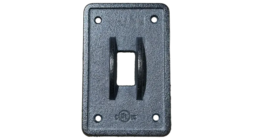 TAPA CIEGA P/CAJA FS HIERRO 4X2, UL