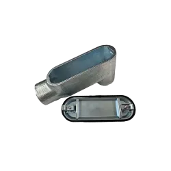CAJA CONDULET FORM 7 TIPO LB C/TYE HIERRO 1-1/2", CSA/UL