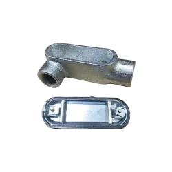 CAJA CONDULET FORM 7 TIPO LR C/TYE HIERRO 1", CSA/UL