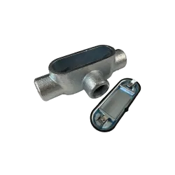 CAJA CONDULET FORM 7 TIPO T C/TYE HIERRO 1", CSA/UL