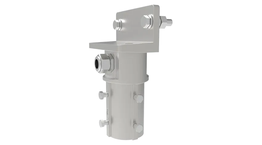 ADAPTADOR P/REFLECTOR MONTAJE A POSTE ACERO C/HUB Ø1" UL