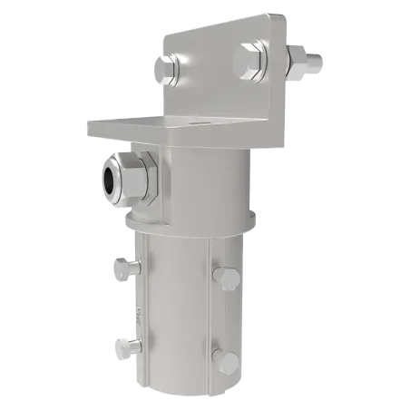 ADAPTADOR P/REFLECTOR MONTAJE A POSTE ACERO C/HUB Ø1" UL