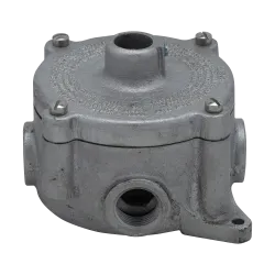 CAJA REDONDA SERIE CPS HIERRO 3/4" HUB COVER Ø3/4'' NEMA 7, CL1 DIV1&2, UL