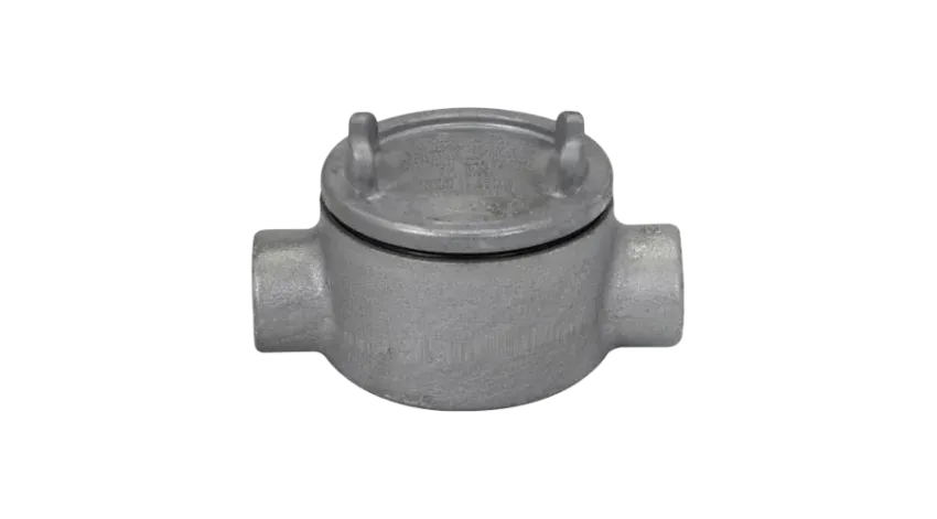 CAJA REDONDA TIPO GUAC AL.1/2" COVER Ø3" NEMA 7, CL1 DIV1&2, UL