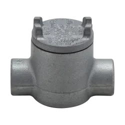 CAJA REDONDA TIPO GUAC HIERRO 1/2" COVER Ø3" NEMA 7, CL1 DIV1&2, UL