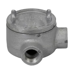 CAJA REDONDA TIPO GUAL HIERRO 1-1/4" COVER Ø3" NEMA 7, CL1 DIV1&2, UL