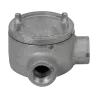 CAJA REDONDA TIPO GUAL HIERRO 1-1/4" COVER Ø3" NEMA 7, CL1 DIV1&2, UL
