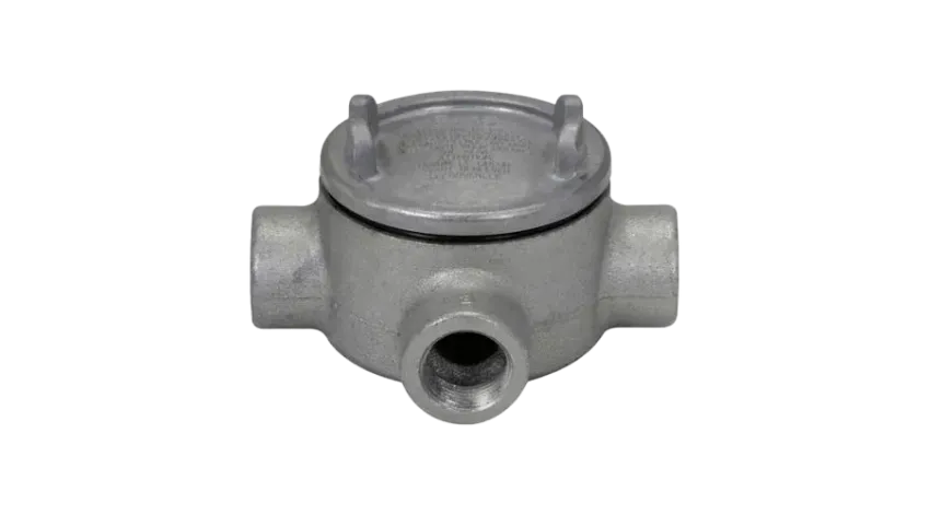 CAJA REDONDA TIPO GUAT HIERRO 1-1/4" COVER Ø3-5/8" NEMA 7, CL1 DIV1&2, UL