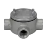 CAJA REDONDA TIPO GUAT HIERRO 1/2" COVER Ø2" NEMA 7, CL1 DIV1&2, UL