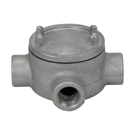 CAJA REDONDA TIPO GUAX HIERRO 1" COVER Ø3'' NEMA 7, CL1 DIV1&2, UL