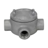 CAJA REDONDA TIPO GUAX HIERRO 1" COVER Ø3'' NEMA 7, CL1 DIV1&2, UL