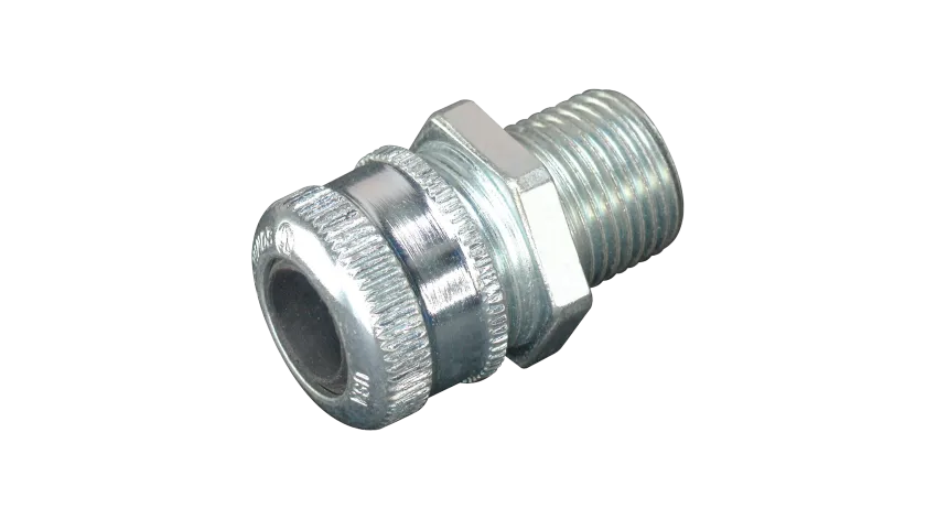 PRENSAESTOPA ACERO 3/4" RANGO 0.375"-0.50" NEMA 4, CL1 DIV2, UL