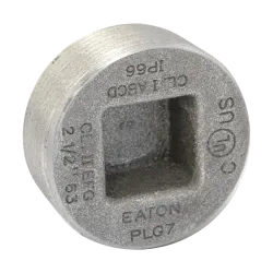 TAPON CABEZA HUECA ACERO 1", UL