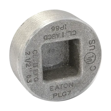 TAPON CABEZA HUECA HIERRO 2-1/2" CL1 DIV1&2, UL