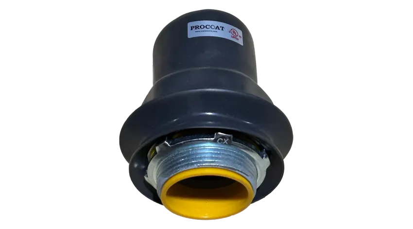 CONECTOR RECTO LIQUIDTIGHT HIERRO 2'' REVESTIDO DE PVC, UL