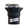 CONECTOR CONDUIT TIPO HUB C/AISLAMIENTO ACERO 4" REVESTIDO DE PVC, UL