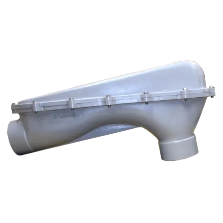 CODO ANTIEXPLOSIVO DE PASO C/TAPA SESGADA TIPO LBH AL. Ø4''X90° CL1 DIV1&2