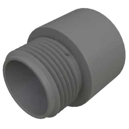 ADAPTADOR MACHO PVC SCH40/80 3" UL