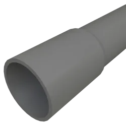 TUBO CONDUIT PVC SCH80 3/4"X10FT C/EMBONE, UL
