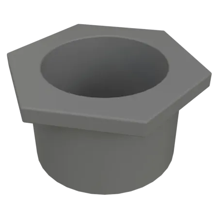 REDUCCION BUSHING PVC Ø1"X3/4", UL