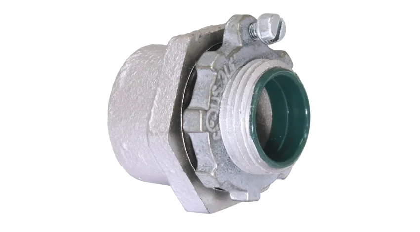 CONECTOR CONDUIT TIPO HUB C/AISLAMIENTO HIERRO 3/4" HDG, UL